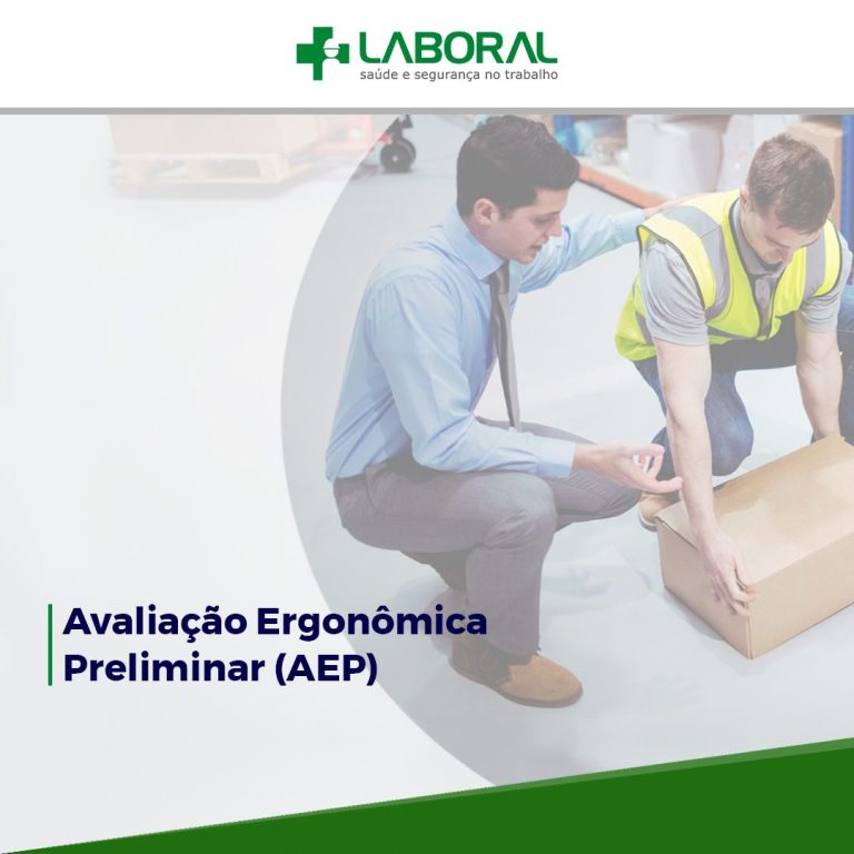 Avaliação Ergonômica Preliminar (AEP)