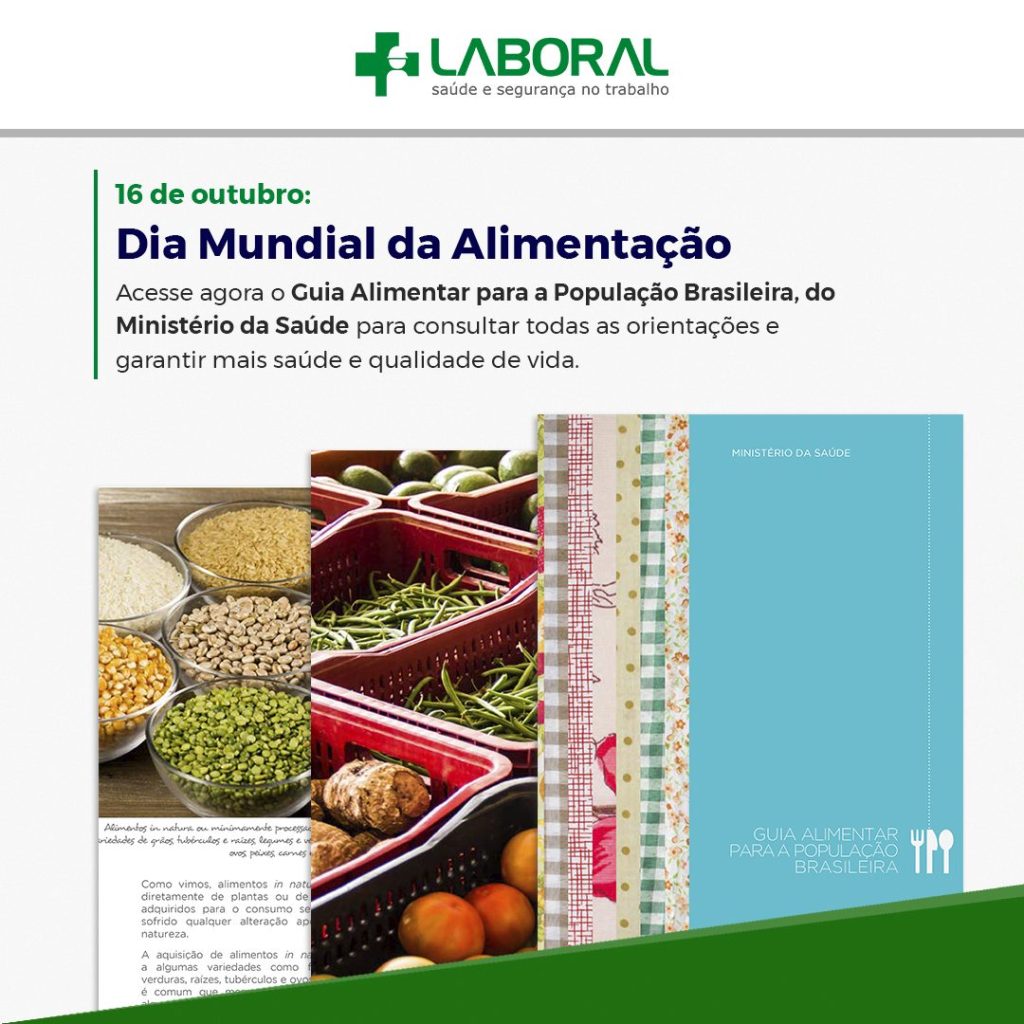 16 de outubro: Dia Mundial da Alimentação