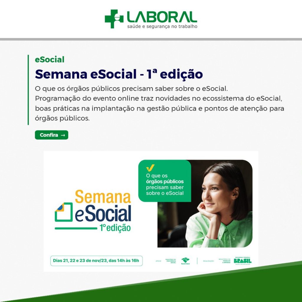 eSocial – Semana eSocial – 1ª edição – O que os órgãos públicos precisam saber sobre o eSocial